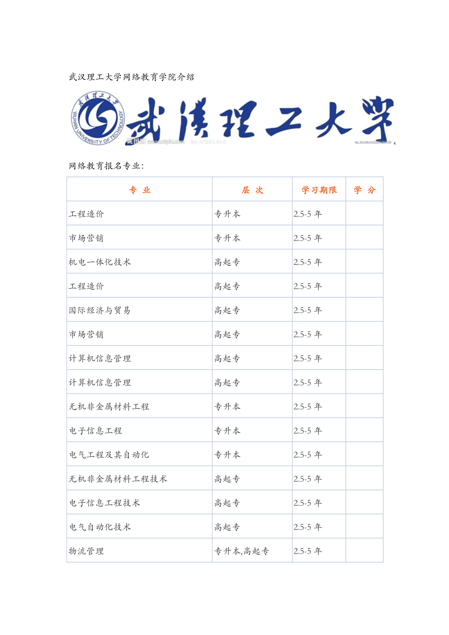 2023年武汉理工大学网络教育学院.docx_第1页