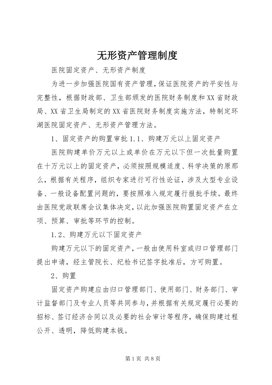 2023年无形资产管理制度.docx_第1页