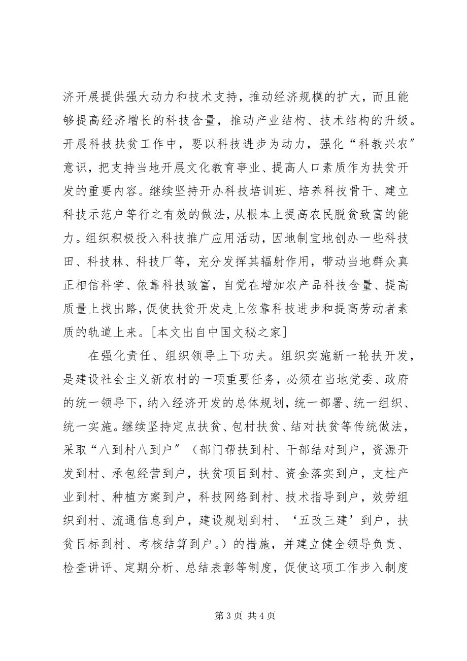 2023年做好贫开发工作建设社会主义新农村.docx_第3页