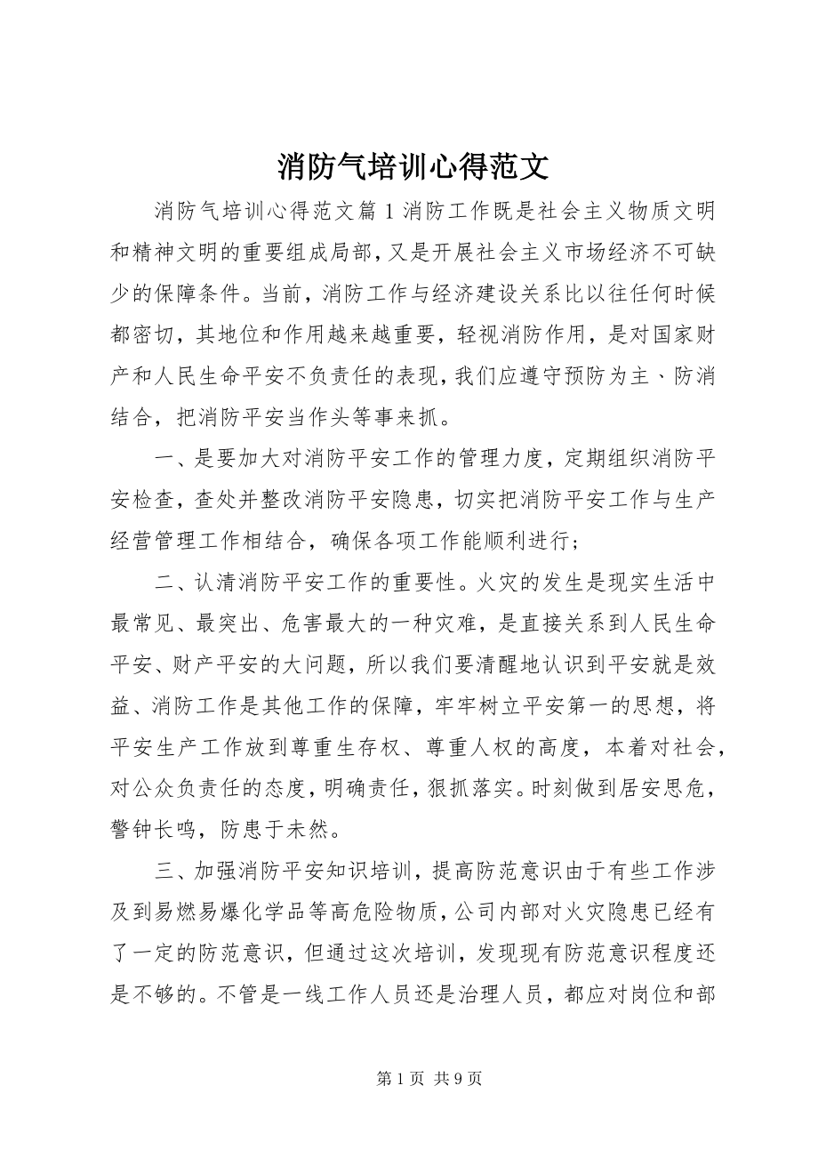 2023年消防气培训心得.docx_第1页