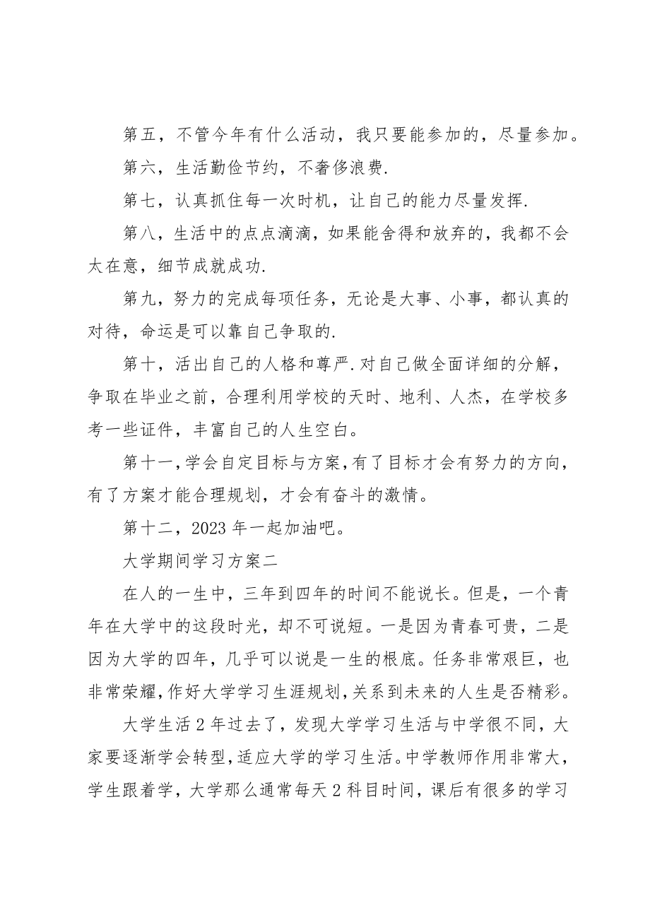 2023年大学期间学习计划.docx_第2页