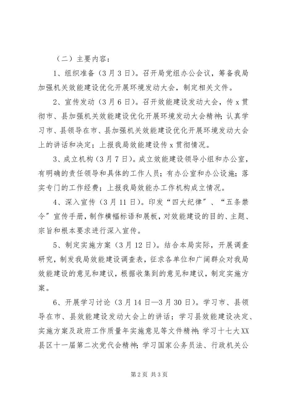 2023年人事局效能建设的实施方案.docx_第2页