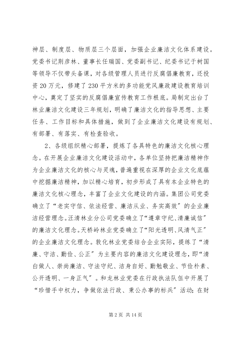 2023年林企廉洁文化建设会讲话稿.docx_第2页