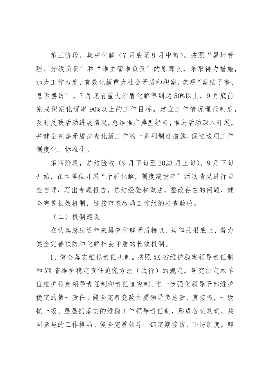 2023年畜牧中心矛盾化解制度建设年活动方案新编.docx_第3页