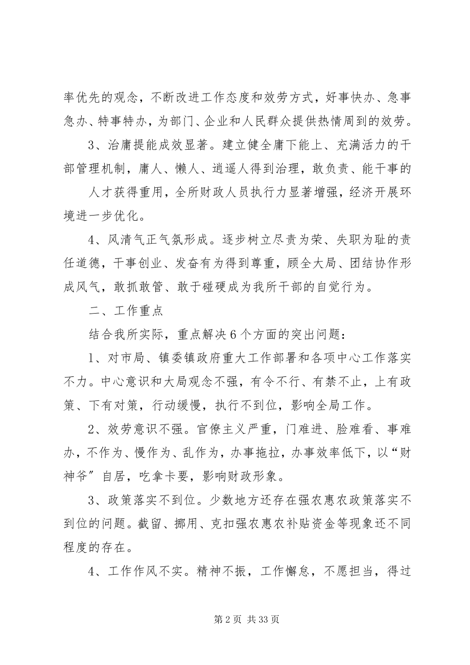 2023年三伏潭镇财政所“治庸问责”行动实施方案.docx_第2页