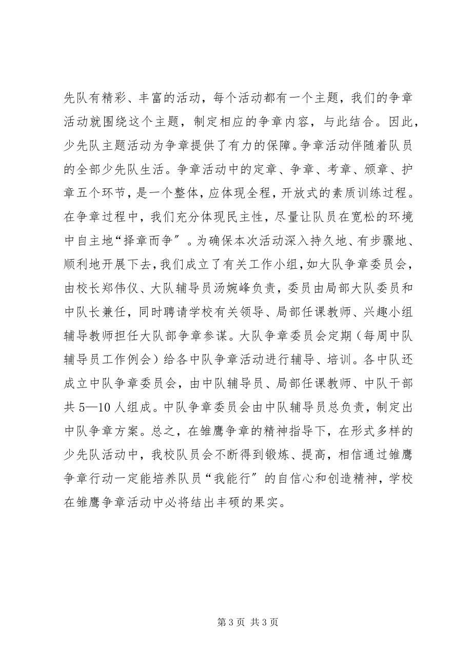 2023年雏鹰争章活动总结.docx_第3页