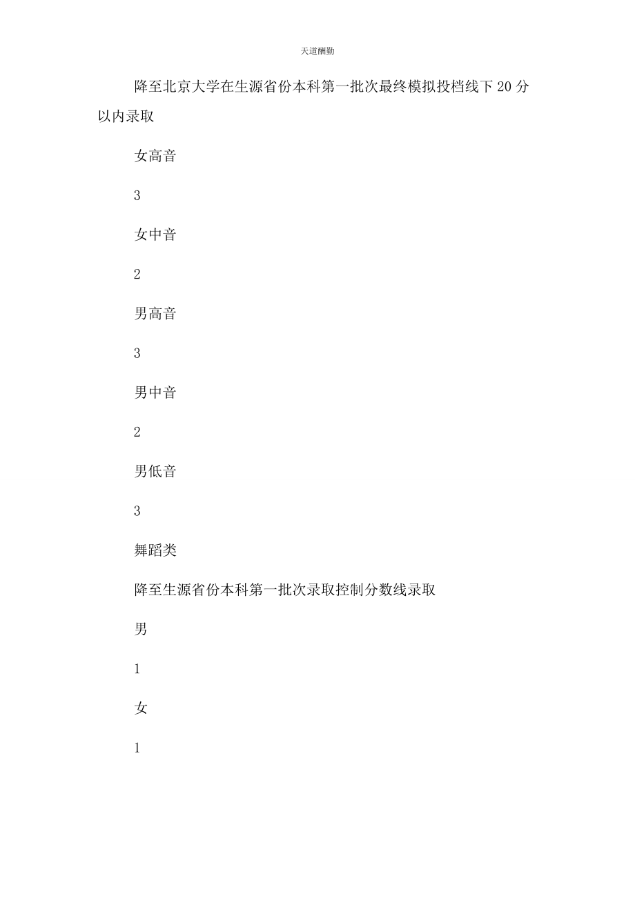 2023年北京大学艺术特长生招生简章.docx_第2页