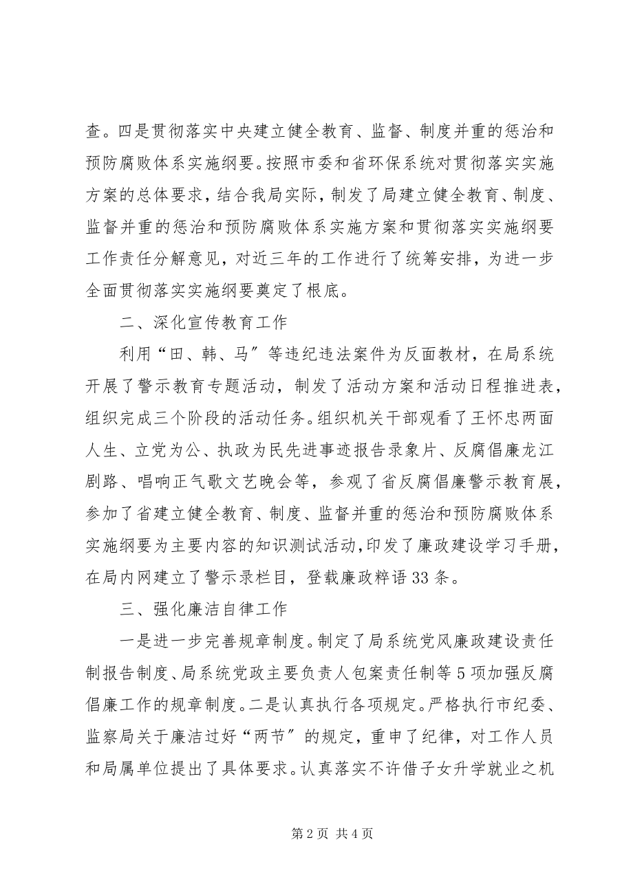 2023年环保局纪检监察室个人自我总结.docx_第2页