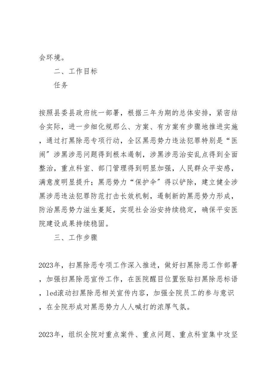 2023年开展扫黑除恶专项行动实施方案.doc_第2页