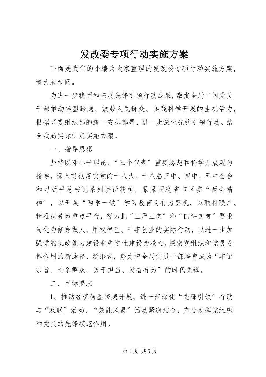 2023年发改委专项行动实施方案.docx_第1页