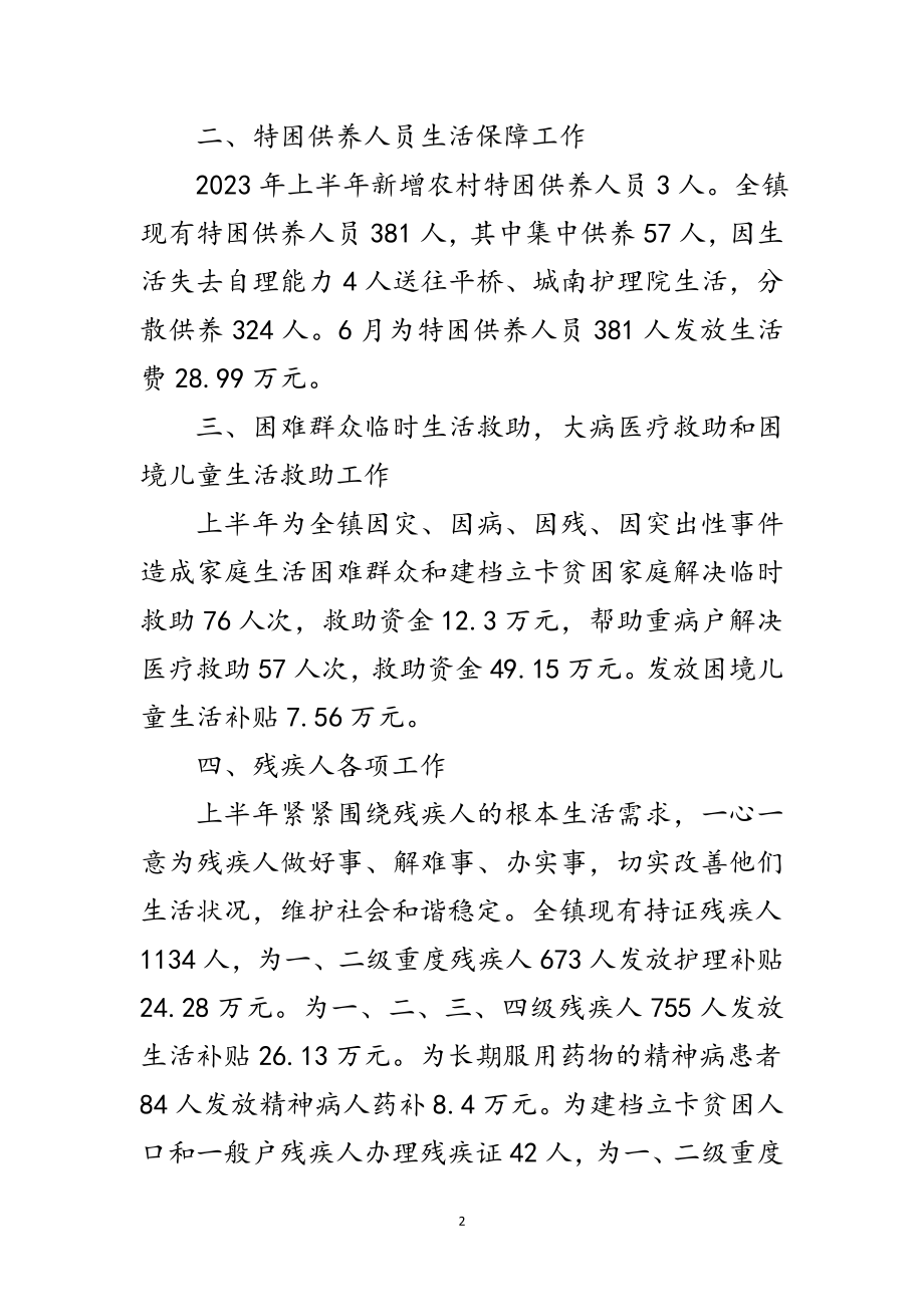 2023年上半年社会事务办公室工作情况总结范文.doc_第2页