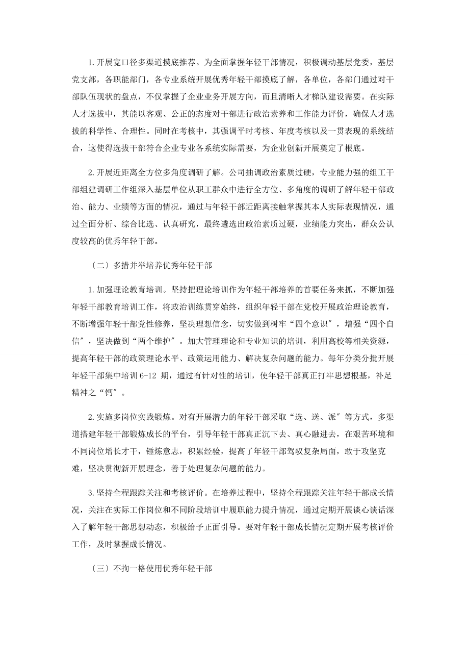 2023年新形势下加强优秀轻干部选拔培养工作的探索与实践.docx_第2页