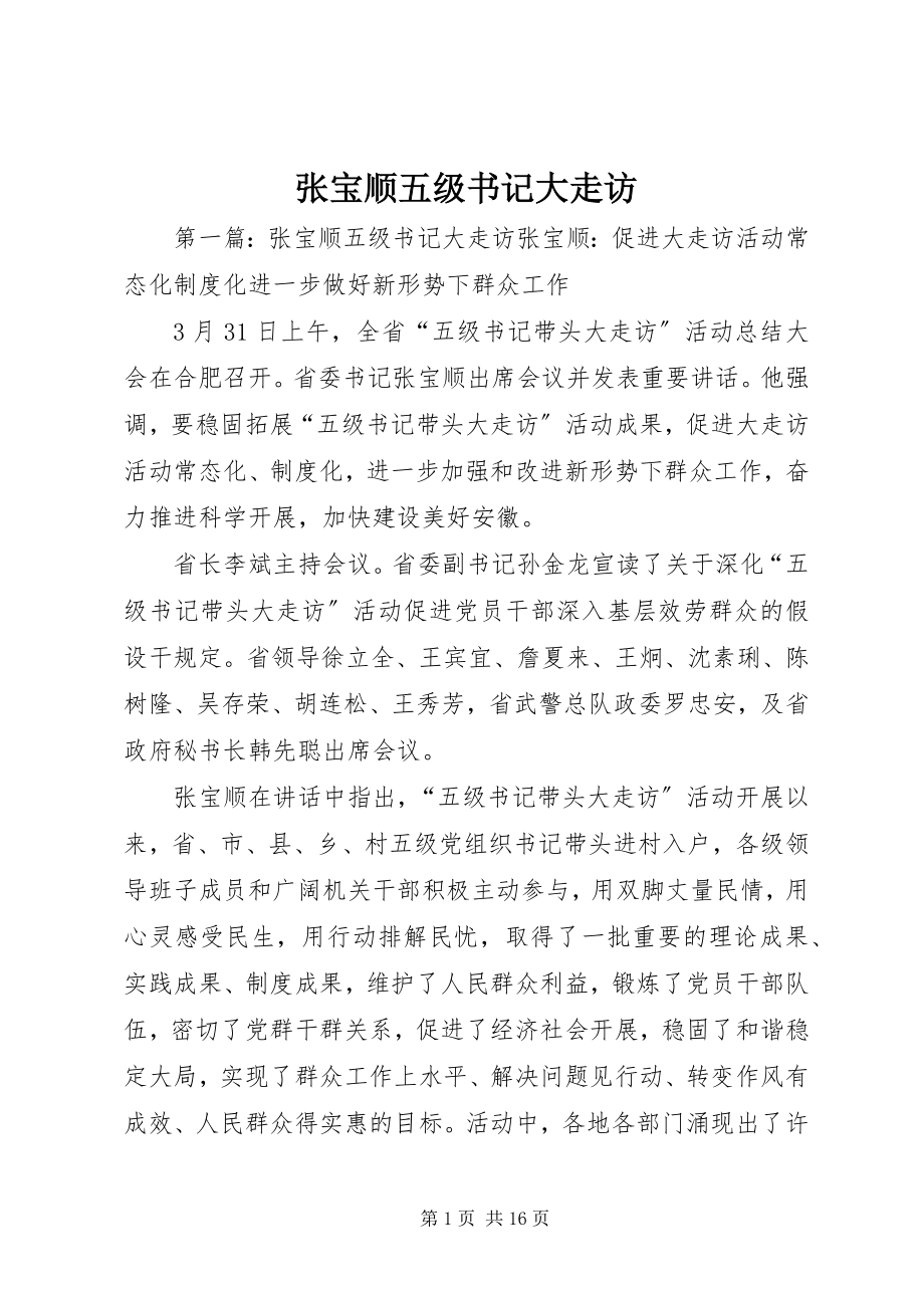 2023年张宝顺五级书记大走访.docx_第1页