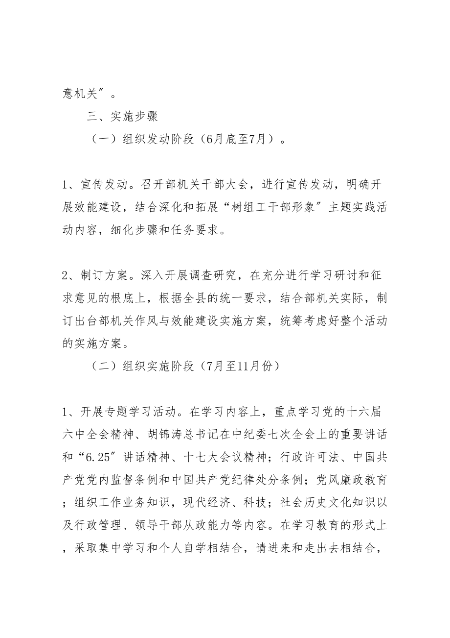 2023年县委组织部机关效能建设实施方案 .doc_第2页