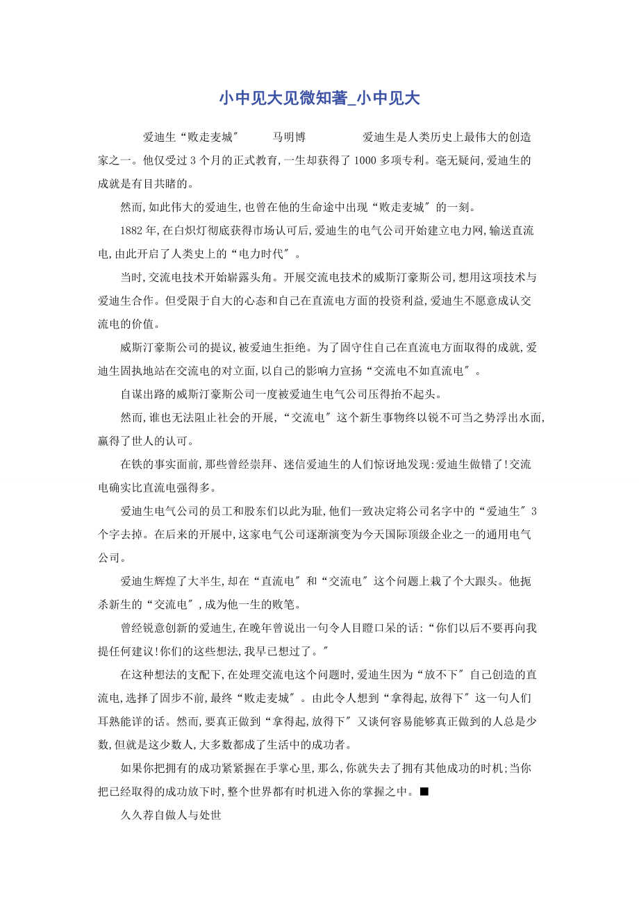 2023年小中见大见微知著小中见大.docx_第1页