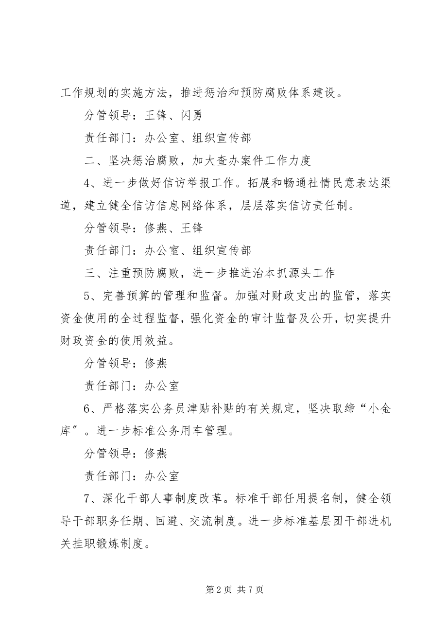 2023年共青团党风廉政建设工作意见.docx_第2页