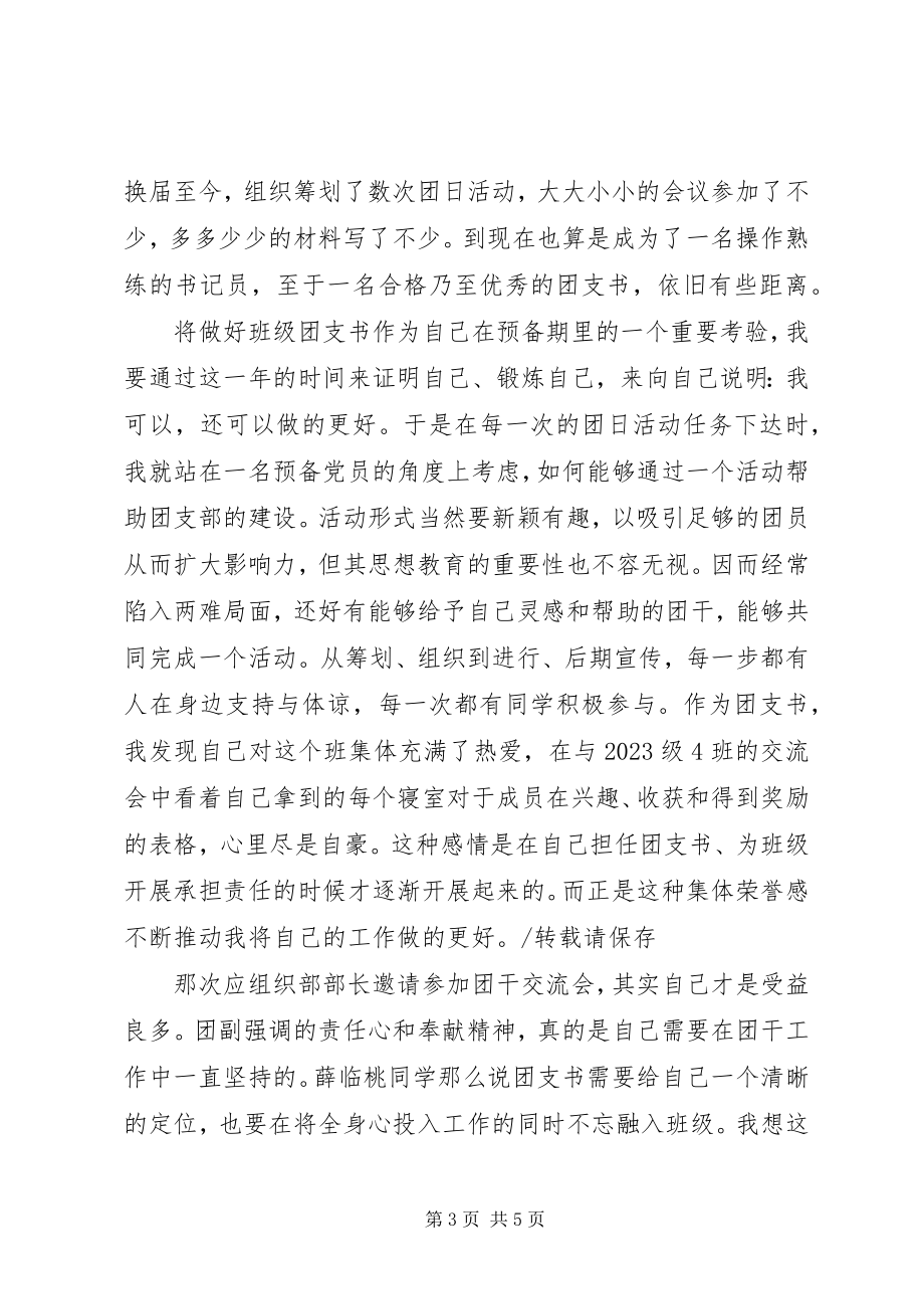 2023年团支书工作心得两篇.docx_第3页