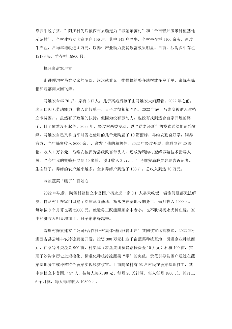 2023年沙沟乡的脱贫故事.docx_第2页