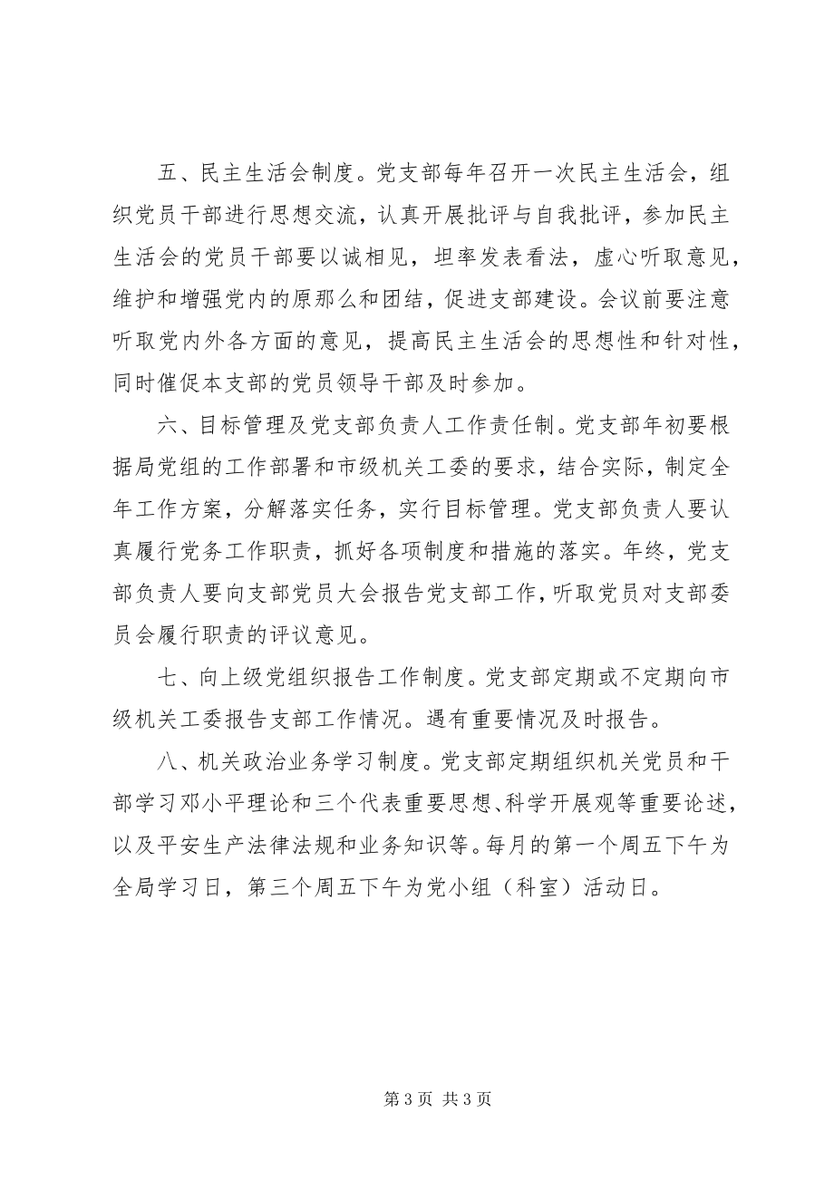 2023年市安监局党支部工作制度.docx_第3页