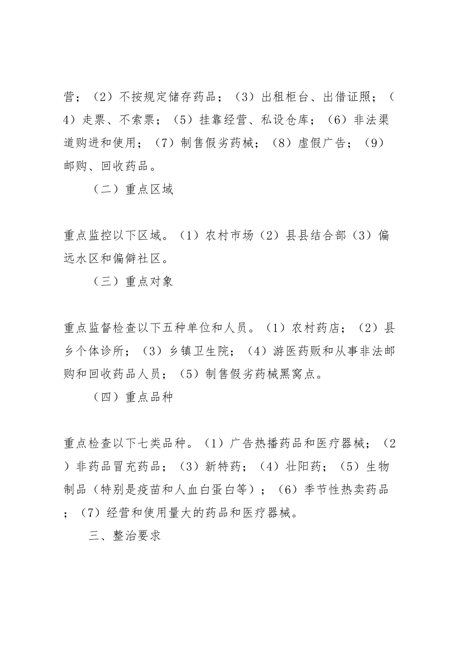 2023年推进全县药械安全专项整治行动实施方案 .doc_第2页