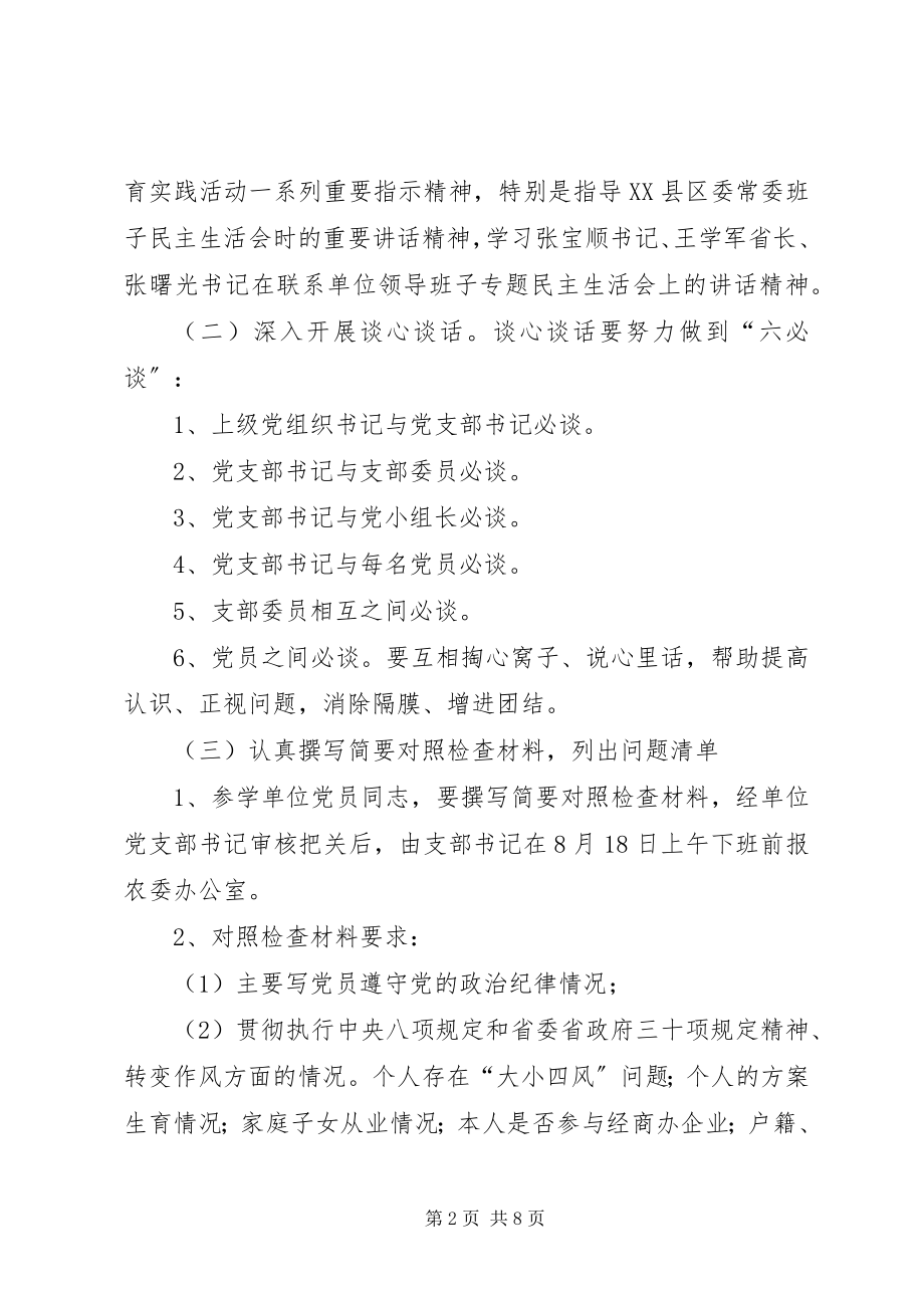 2023年3村党支部专题组织生活会会议议程新编.docx_第2页