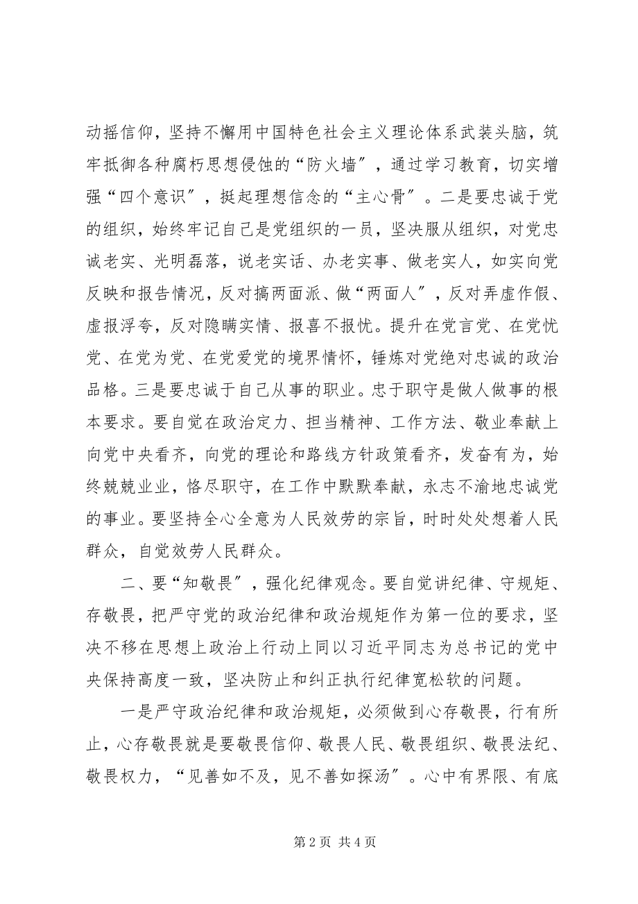 2023年全面从严治党坚守纪律底线心得体会.docx_第2页