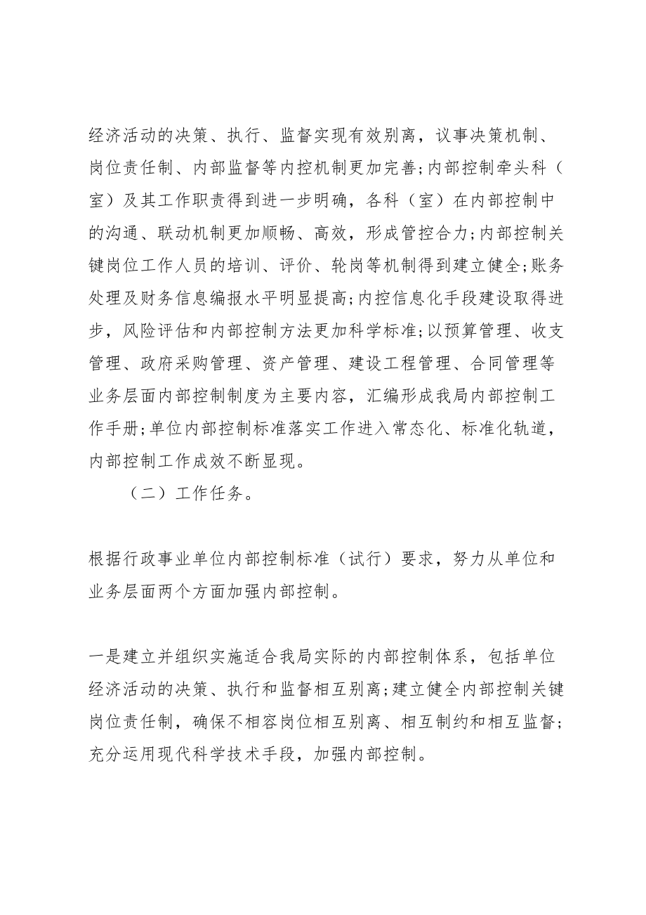 2023年行政事业单位内部控制工作实施方案行政事业单位内部控制现状.doc_第2页