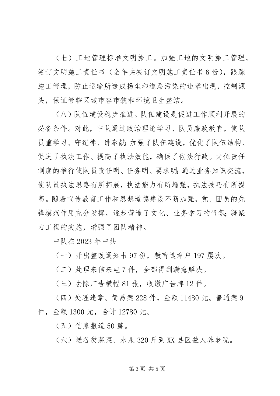 2023年市容监察工作总结.docx_第3页