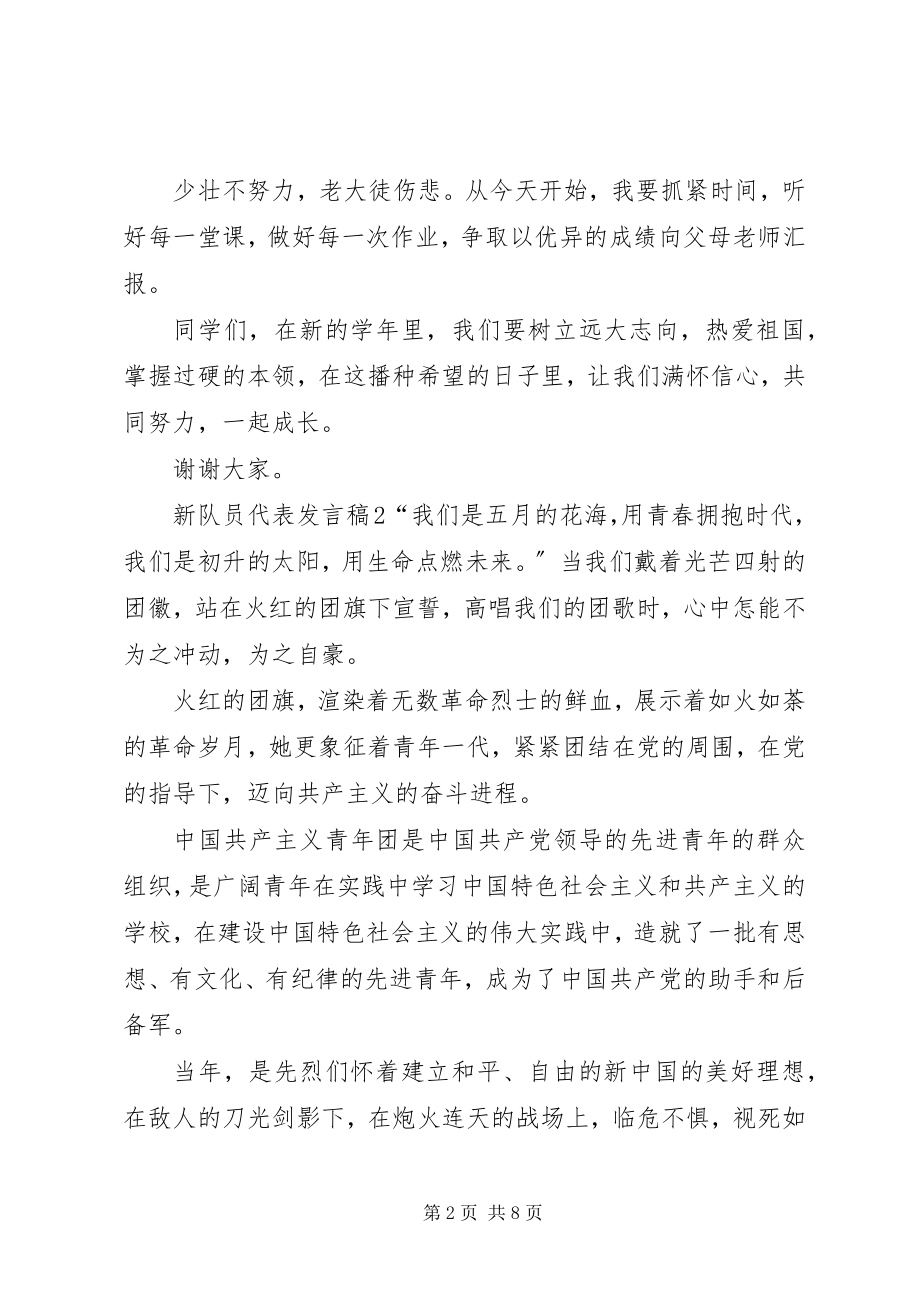 2023年新队员代表发言稿.docx_第2页