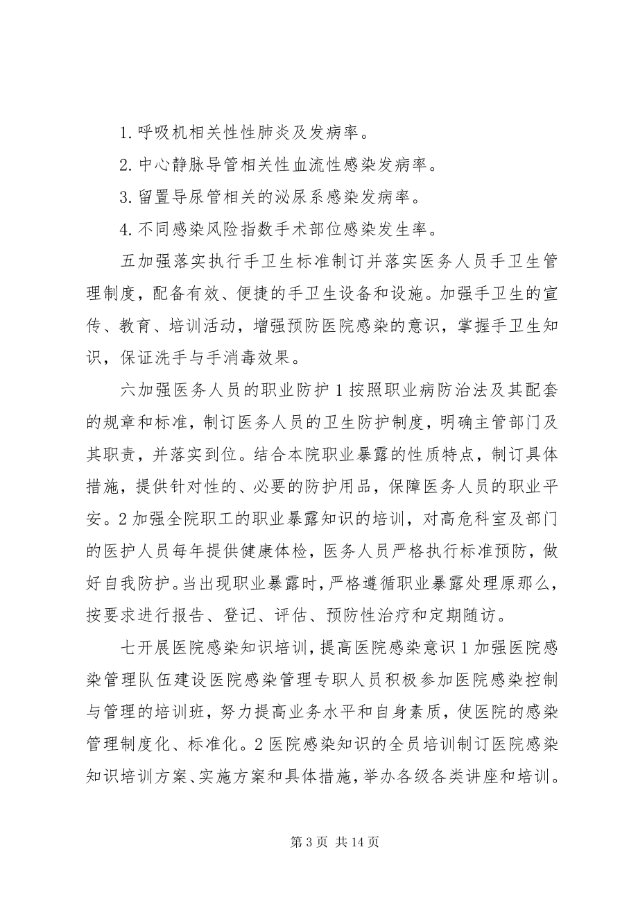 2023年医院感染管理小组年度工作计划.docx_第3页