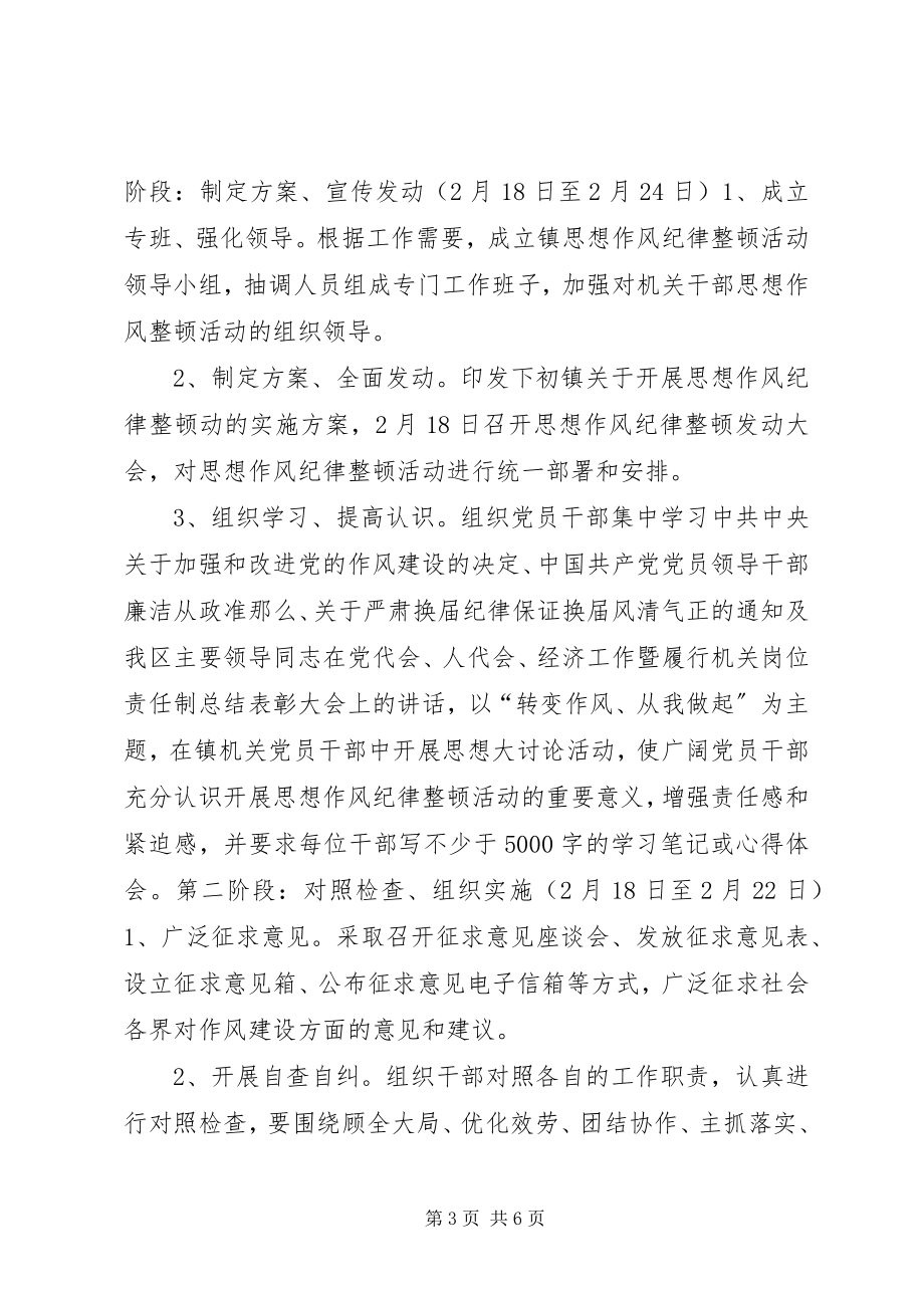 2023年思想作风纪律整顿活动实施方案.docx_第3页