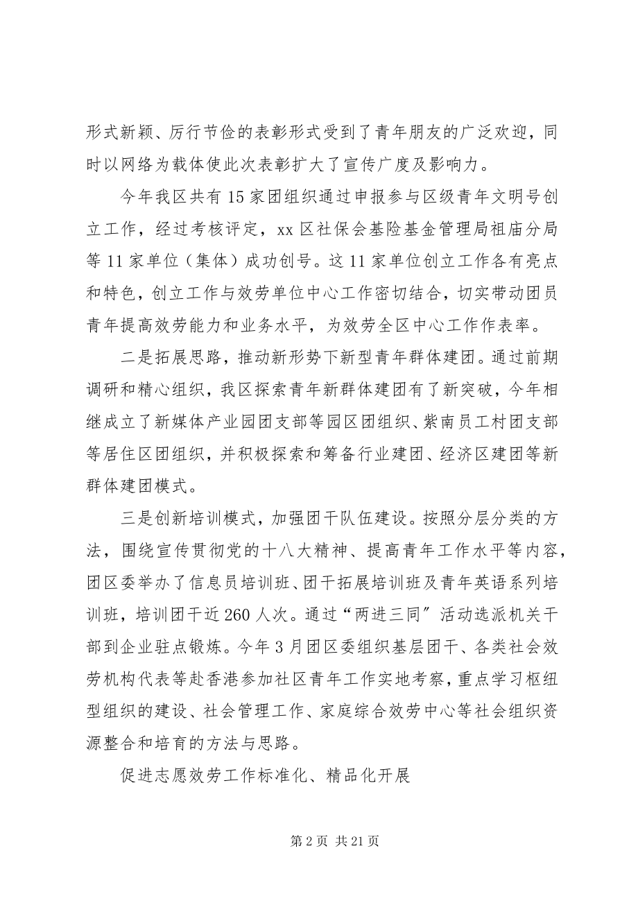 2023年区团委的工作总结.docx_第2页