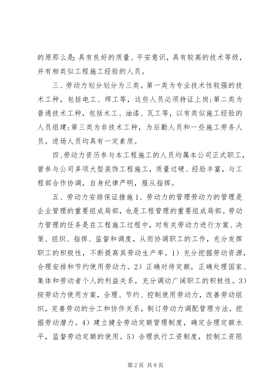 2023年房屋工程建筑劳动力计划.docx_第2页