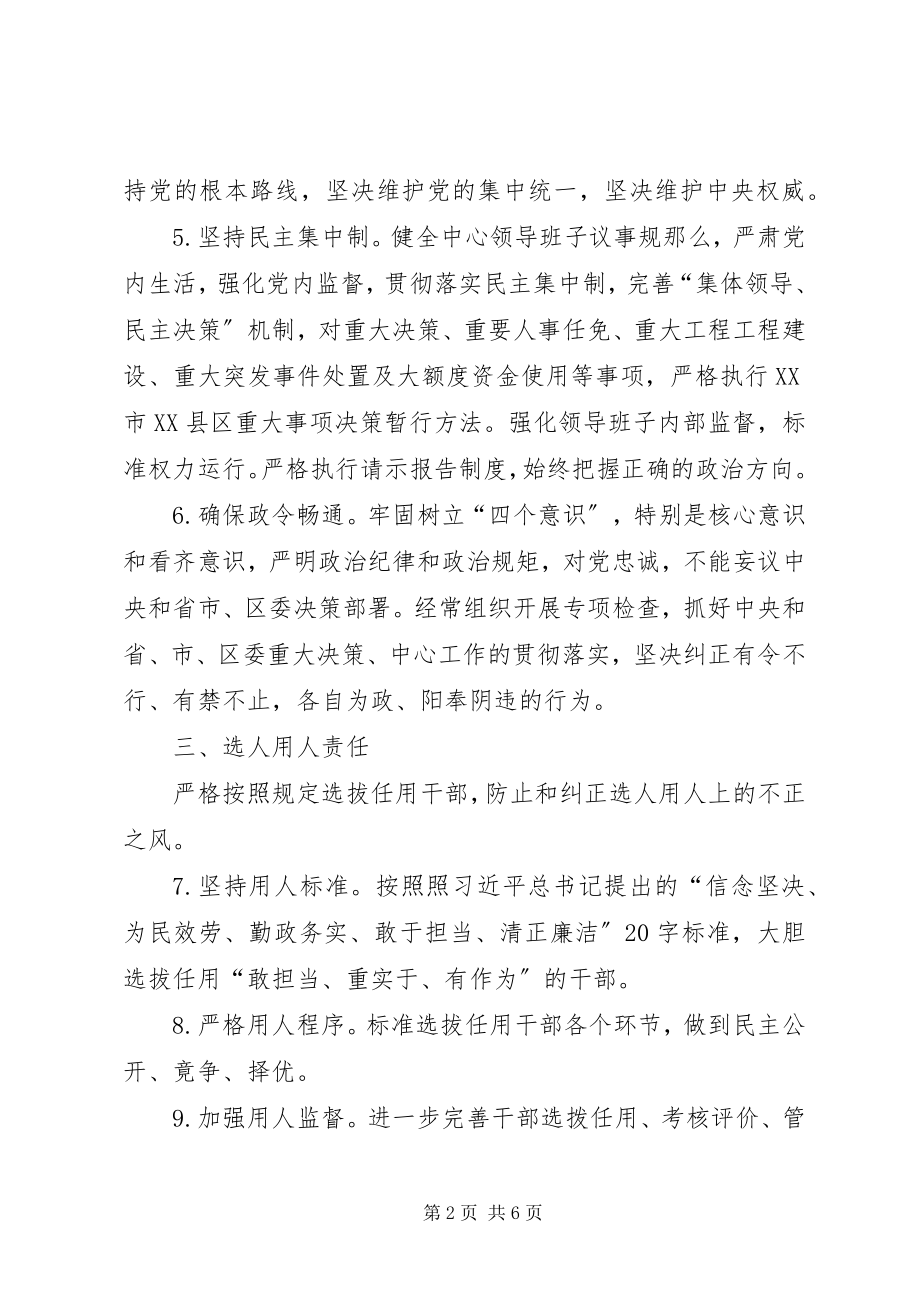 2023年履行党风廉政建设主体责任清单.docx_第2页