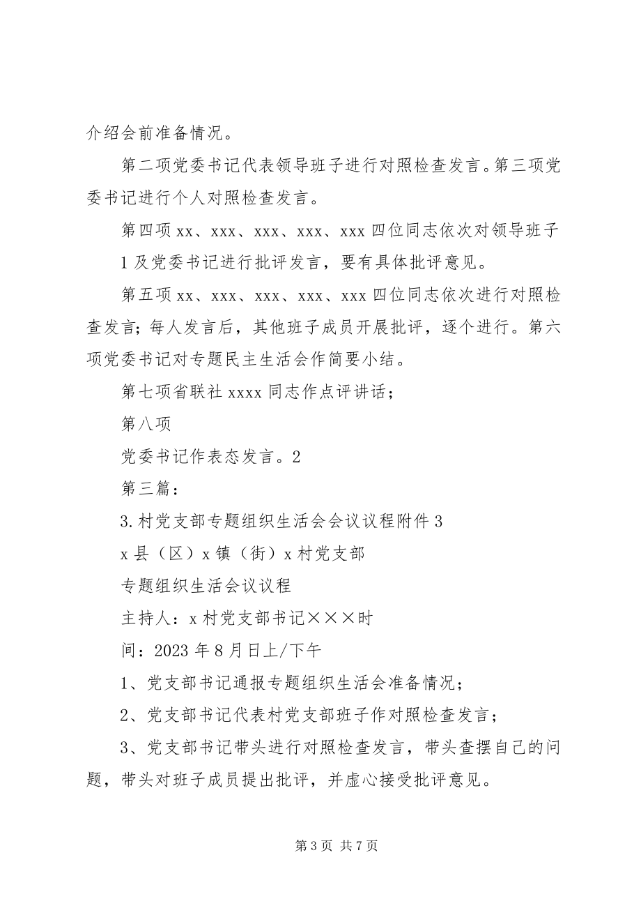 2023年XX村专题组织生活会议程新编.docx_第3页