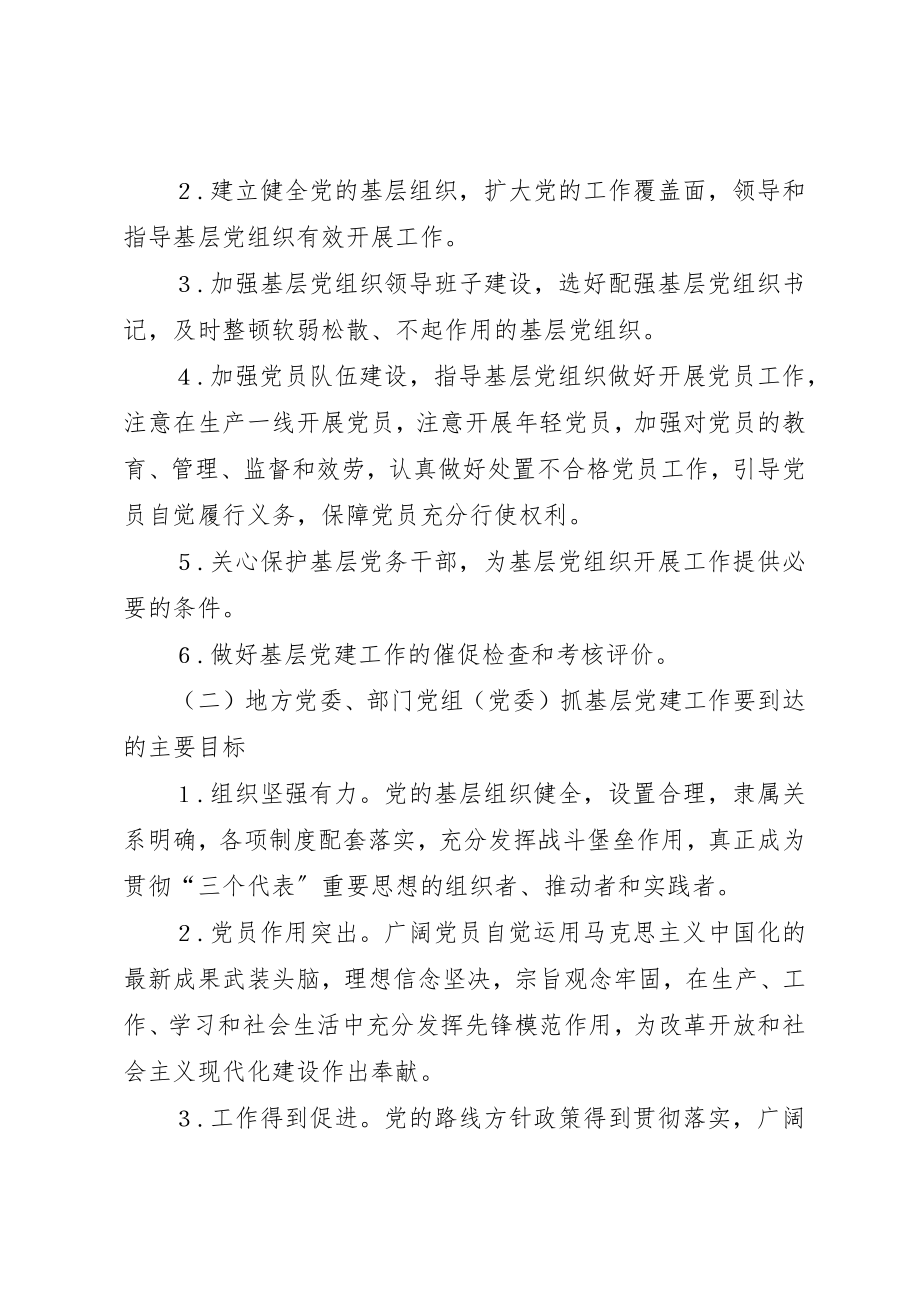 2023年党委抓基层党建工作意见.docx_第3页