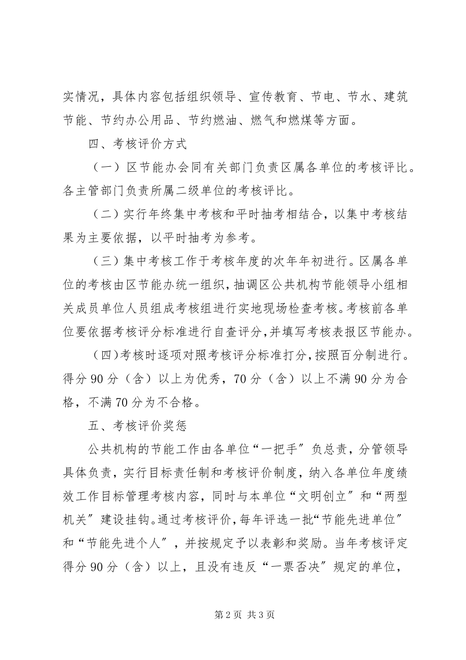 2023年公共机构节能评核方案.docx_第2页