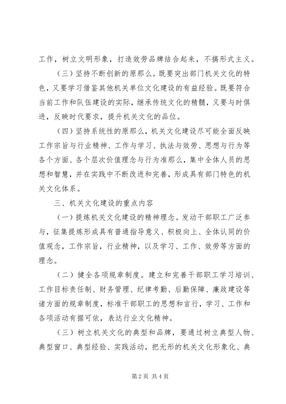 2023年加强机关文化建设的实施意见.docx_第2页