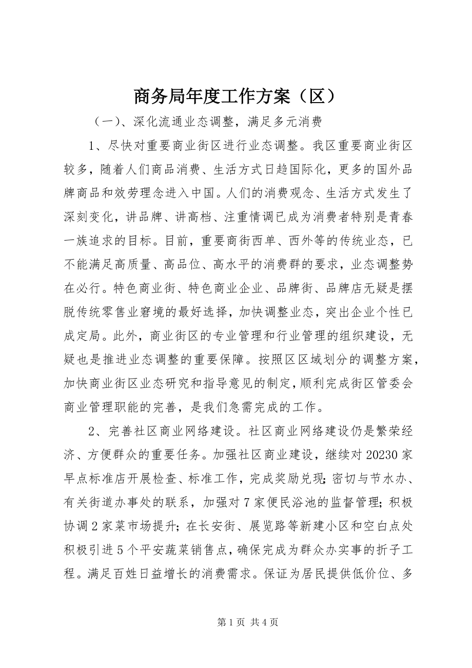 2023年商务局年度工作计划.docx_第1页