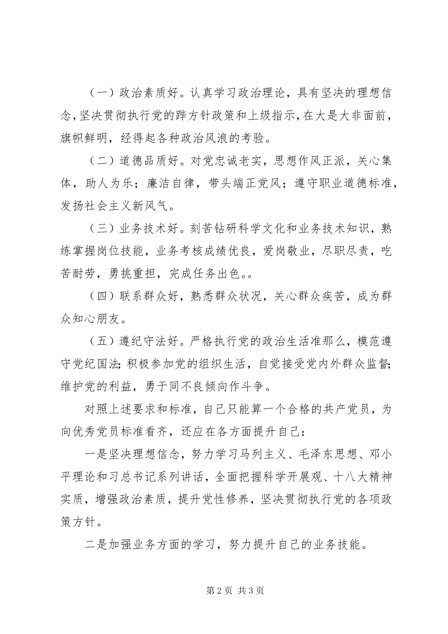 2023年合格党员具体标准的大讨论总结.docx_第2页