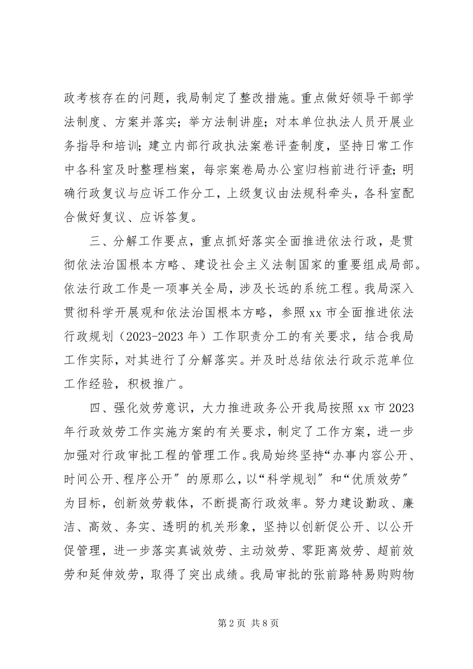 2023年区规划局依法行政工作汇报.docx_第2页