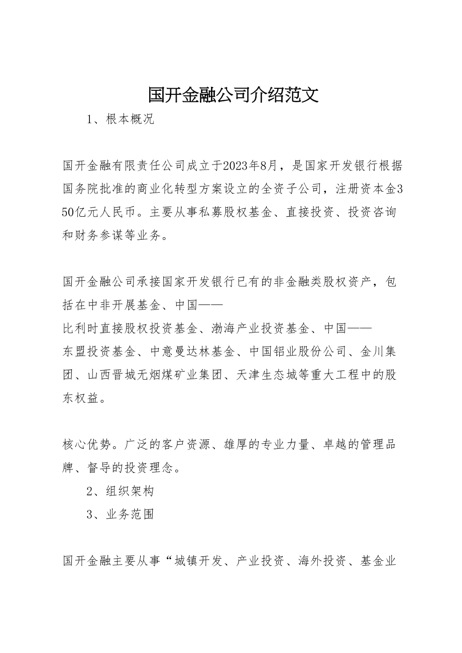 2023年国开金融公司介绍范文.doc_第1页