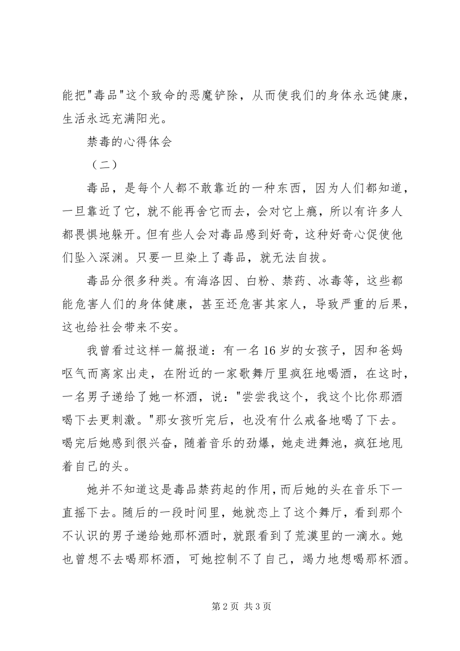 2023年禁毒的心得体会.docx_第2页