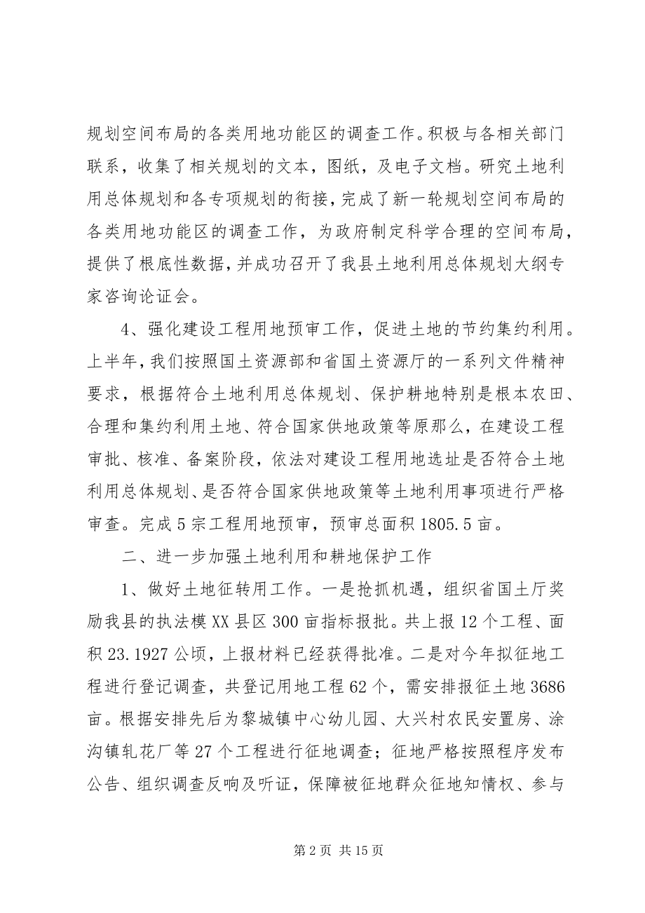 2023年国土局职能作用发挥半总结.docx_第2页