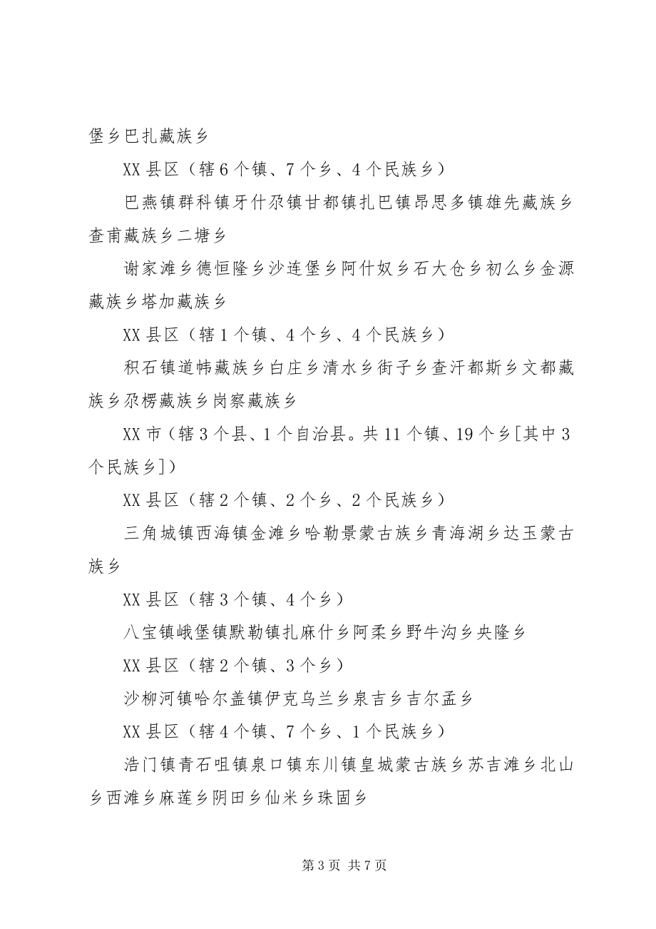 2023年XX省所辖市县乡镇.docx_第3页