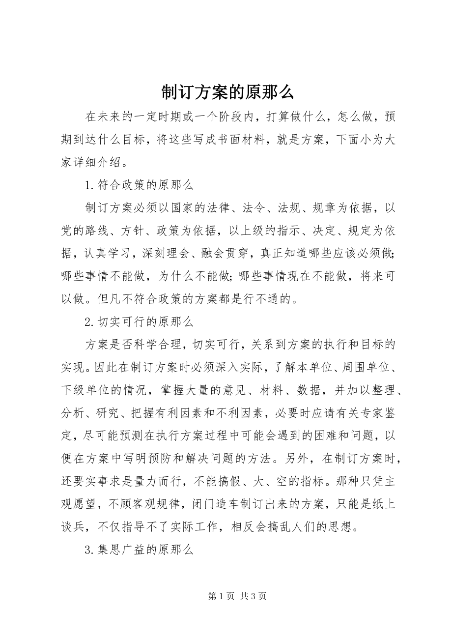 2023年制订计划的原则.docx_第1页