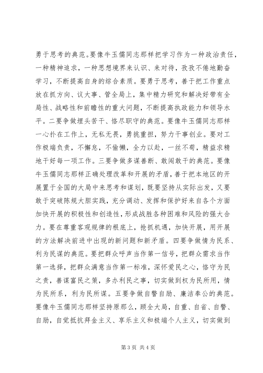 2023年学习牛玉儒三种精神争做五个典范.docx_第3页