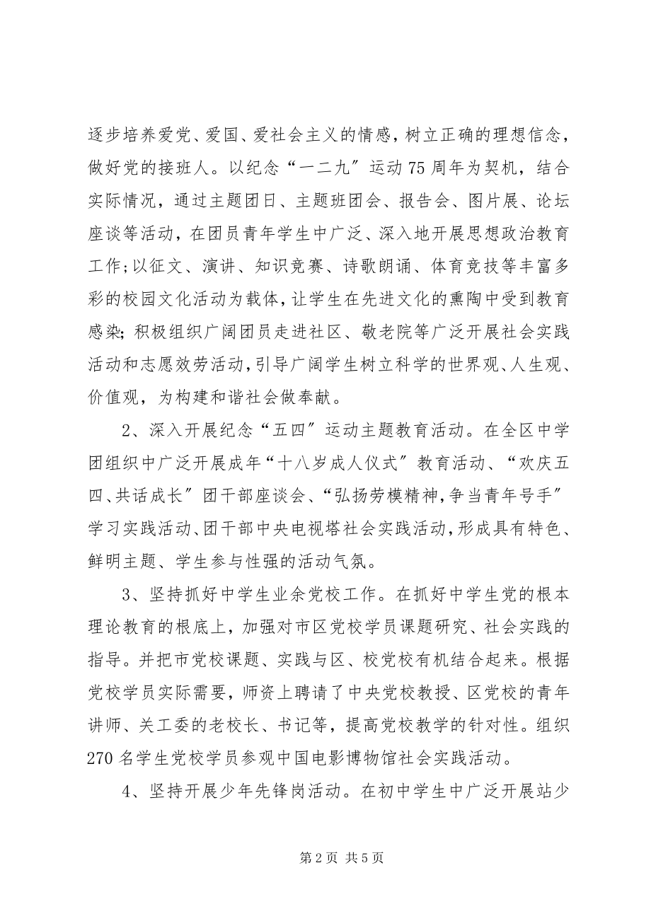 2023年区教育团工委年终工作总结.docx_第2页