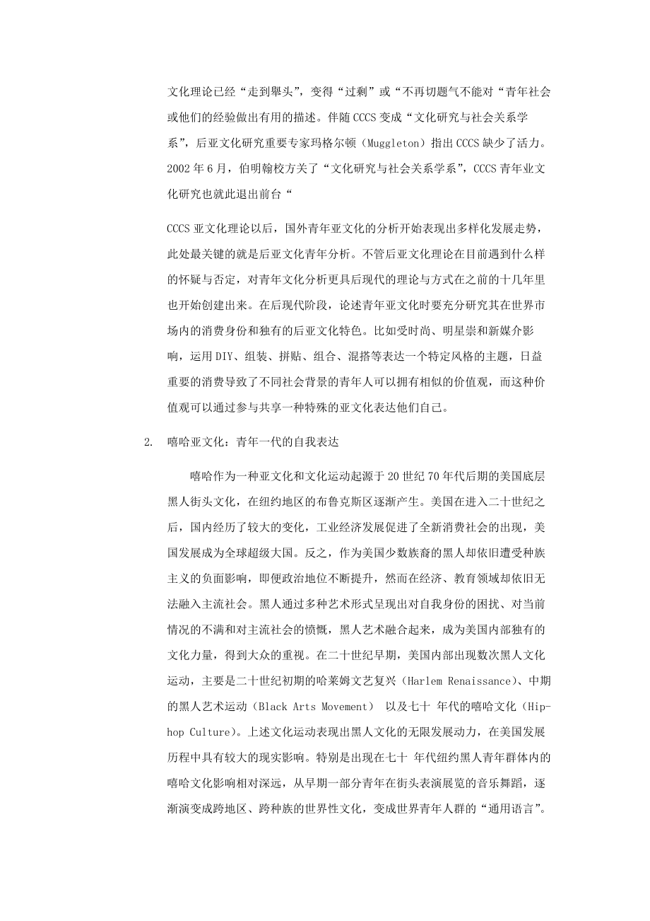 基于中国嘻哈亚文化的企业营销策略探析—以《中国有嘻哈》为例 市场营销专业.docx_第3页