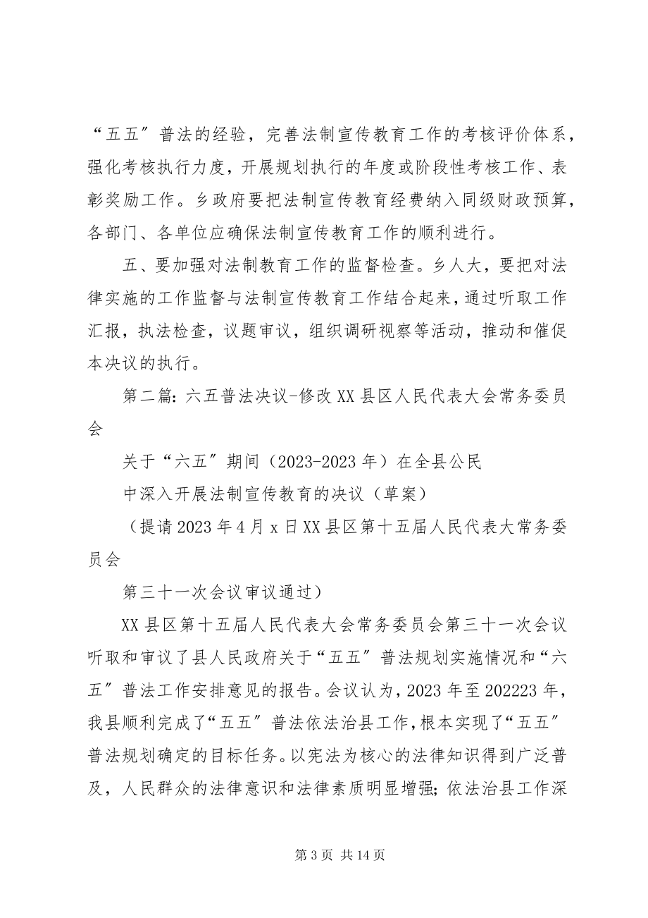 2023年六五普法人大决议.docx_第3页